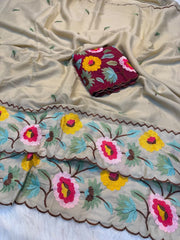 Flower saree