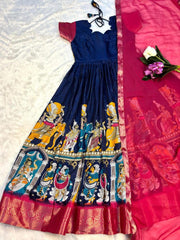 Dola silk- anarkali🥰🌸