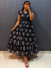 Elegant Summer Floral Maxi