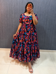 Elegant Summer Floral Maxi