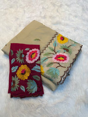 Flower saree