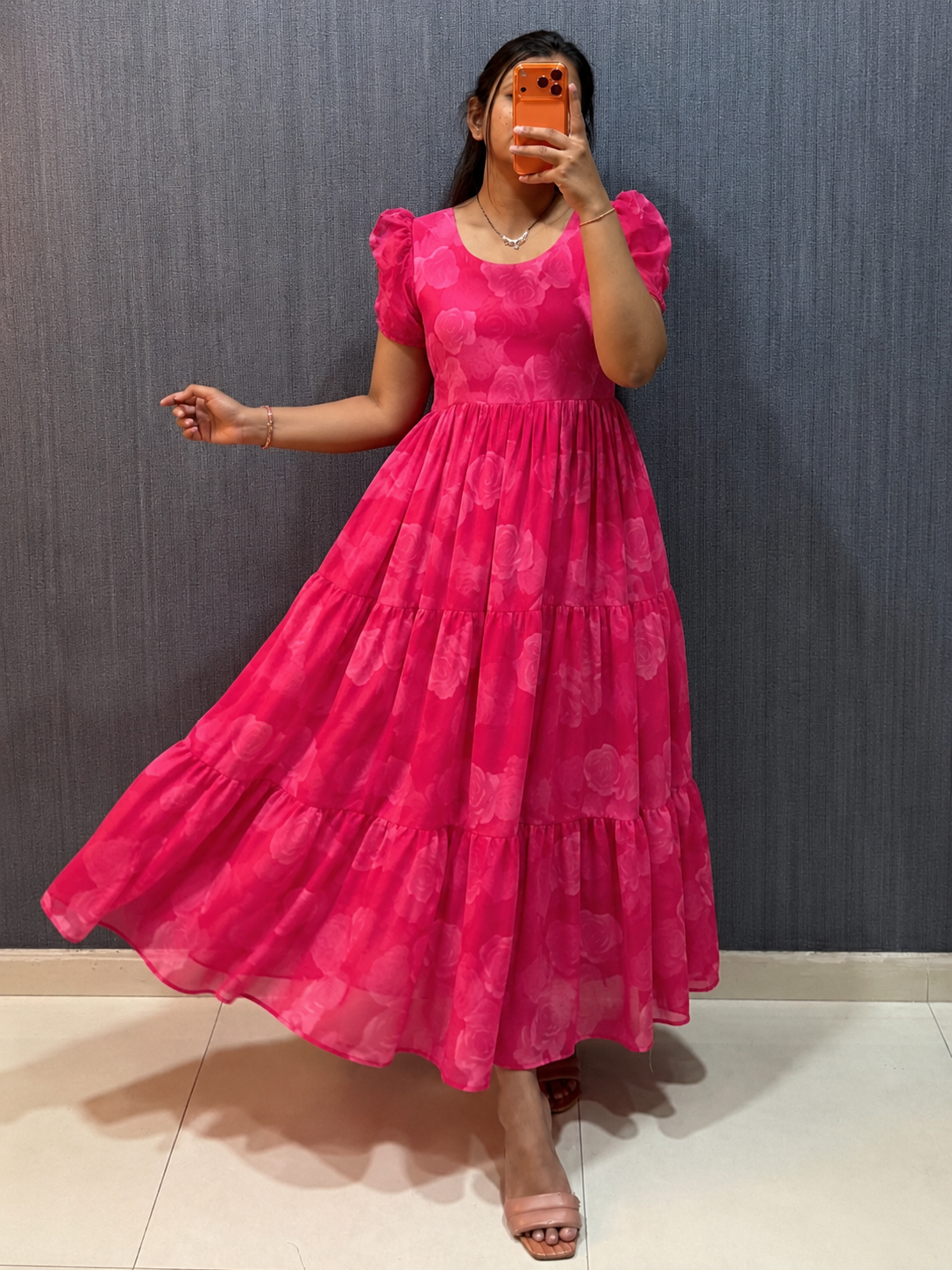 Elegant Summer Floral Maxi