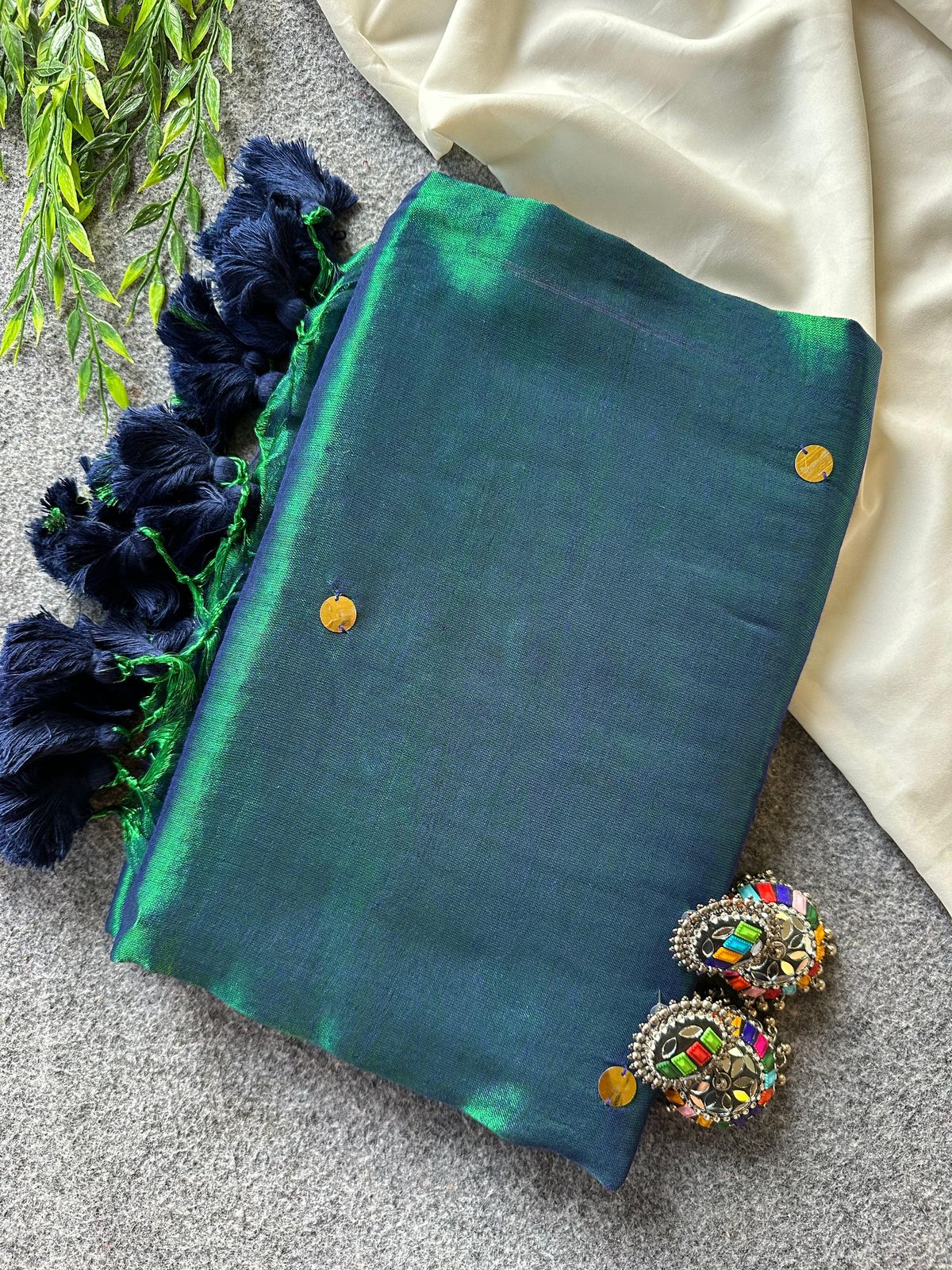 Raga Tissue saree